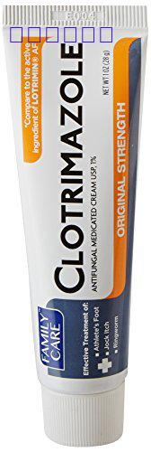 family care clotrimazole anti fungal cream, 1% usp 5只装