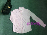代购女装2016春款C6240926专柜正品剪标超值长袖粉色长袖OL衬衫