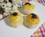 [天心]蛋黄酥 手工自制 整颗咸蛋黄 红豆沙60g*6个装中秋月饼糕点