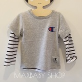 maxbaby 童装定制 日本原单 Champion/チャンピオンbaby 短T 预售