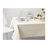 北京正品宜家代购 IKEA卡耶 桌布, 白色条纹厨房
