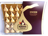 好时臻吻大kisses 288g榛仁夹心牛奶巧克力35粒装 精选礼盒装