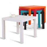 儿童餐桌小户型创意茶几餐边桌沙发茶桌简易组装小正方形桌子