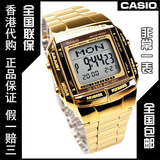 香港代购 正品卡西欧复古金色男女电子手表A-168WG-9W DB-360G-9A