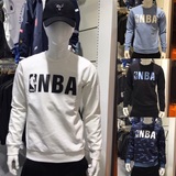韩国直发NBA 新款 男圆领休闲套头卫衣 韩国专柜正品代购N161TS95
