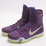 耐克Nike Kobe X Elite ZK10 科比10高帮紫精英篮球鞋718763-505