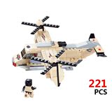 军事战斗机儿童组装部队飞机兼容小颗粒乐高积木拼装玩具6-12岁21
