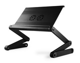 OMAX A8L超大风扇桌 床上笔记本折叠电脑桌/ 懒人散热桌+三个USB