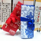 丝绸绣卷包 中国特色传统工艺礼品 外事商务会议出国留学礼品
