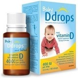 澳洲直邮/现货 Baby Ddrops D3 婴儿童维生素D3 2.5ml 400IU 补钙