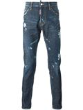 国外代购 DSQUARED2 D的二次方Cool Guy牛仔裤 男S74LA0912S30144
