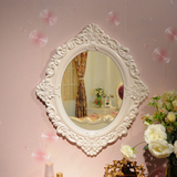 韩式欧式化妆镜梳妆镜 浴室镜子换衣镜壁挂穿衣镜新款特价