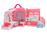 芭比娃娃甜甜屋套装礼盒别墅公主婚纱娃娃屋芭芘过家家玩具2.9KG