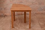 扇形角落桌 竹制品角落桌 特质楠竹扇形角落桌