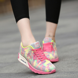 春夏秋季女鞋运动鞋跑步气垫底网面透气网布孩子大童女式35-40码