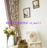 韩国代购 直送 漂亮 厅 卧室 聚脂 树叶窗布/居饰品