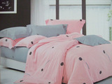 布料 纯棉布料蒲公英 时尚（粉色）纯色 纯棉斜纹床品被罩床单布