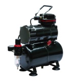 ROYALMAX彩绘上色喷泵便携式80T小型空压机 静音无油 自停复机