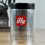 意利illy咖啡豆 意大利原装进口意式咖啡豆 深度烘焙 250克*2罐装