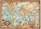 【现货】HEYE 世界地图 复古版 3000片 德国进口拼图 雷诺瓦