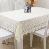 镂空欧式蕾丝桌布长方形圆桌正方形台布茶几布艺客厅餐桌布床头柜