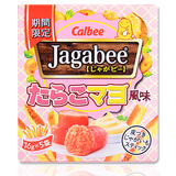 特价日本进口零食品calbee卡乐比B薯条三兄弟淡盐蜂蜜鳕鱼籽3味