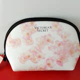 Victoria's secret维多利亚的秘密维秘白色梅花贝壳款化妆包包邮
