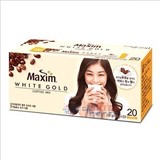 正品韩国进口Maxim麦馨白金咖啡速溶三合一咖啡脱脂牛奶咖啡