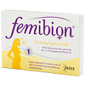 德国原装孕妇叶酸 Femibion 1段 30粒(孕前-12周）1月量