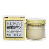 包邮美国Burt's Bees小蜜蜂 经典蜂蜡滋润保湿面霜晚霜28g