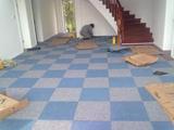 厂家直销方块地毯 办公室地毯 拼块地毯 台球房方块毯 环保沥青底
