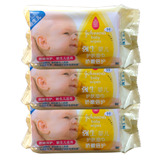 新升级 强生婴儿娇嫩倍护柔湿巾80片×3包 (无香型)