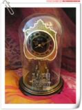 德国钟KUNDO郁金香造型罗马字400天钟铜机械钟/送礼收藏古董座钟