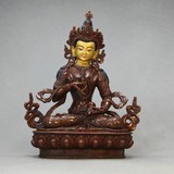年终特惠！惊爆！尼泊尔/纯手工紫铜佛像，普贤菩萨/金刚萨埵22cm