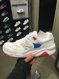 美国代购 New Balance 580 NB580 女鞋 复古鞋 红蓝纯白 跑步鞋