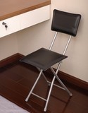 椅子 折叠椅 皮面靠背椅 折叠椅子