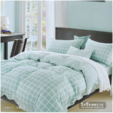 纯棉宽幅斜纹布料/床品家纺 面料/绿色良品-AB版/幅宽2.5米
