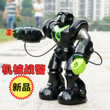 遥控智能机器人飞弹玩具跳舞新威尔机械战警X充电动男孩儿童玩具