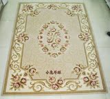 新疆和田纯羊毛厚地毯 高档手工客厅地垫 欧式贵族风格地毯