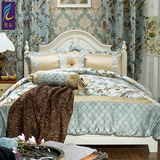 样板间床品美式床上用品高档样板房床上用品多件套样板房软装床品