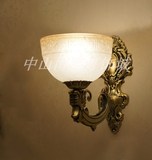 新品欧式复古单头壁灯 古铜色欧式客厅壁灯卧房灯床头灯过道灯！