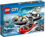 乐高城市系列60129警用巡逻艇LEGO CITY 积木玩具拼插益智