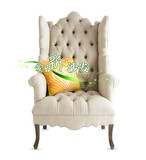特价欧式老虎椅简约单人沙发客厅卧室高背椅现代酒店办公室老板椅