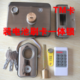 免布线刷卡锁 TM智能一体锁 装电池防盗电机锁 门禁刷卡锁 防复制