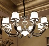 后现代欧式水晶吊灯   简欧锌合金水晶吊灯   客厅LED餐厅卧室灯