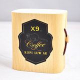 X9印尼原装进口麝香猫咖啡豆猫屎咖啡下单新鲜烘焙可磨粉正品保证