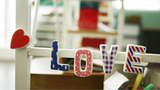 YIZI字母冰箱贴（A-N）可爱立体陶瓷橱柜磁贴随意组合装饰特价