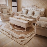 微微巢玫瑰花欧式简约现代卧室满铺地毯客厅茶几沙发大地毯床边毯