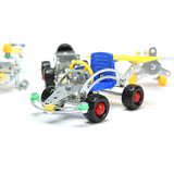 8岁以上益智金属拼装模型玩具diy创意汽车飞机螺母拆装积木Y34