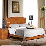 专柜正品 现代成套床家具实木床套房组合套装1.8米双人床欧式床